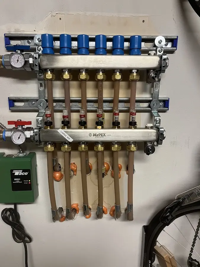 Plumber performing Water Heater Repair at a residential property in Chester